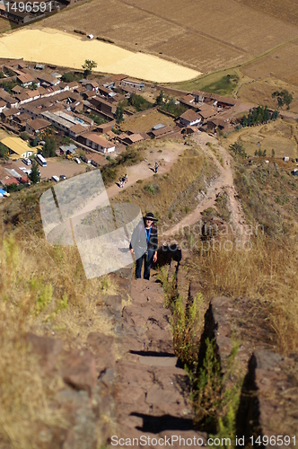 Image of Inca ruins in Pisac 