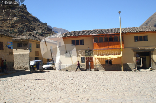 Image of ollantaytambo old inca town