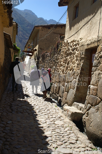 Image of ollantaytambo old inca town