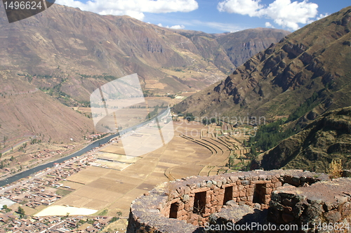 Image of Inca ruins in Pisac 