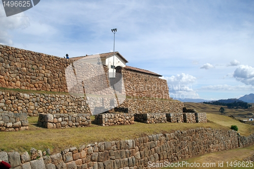 Image of Inca castle ruins in Chinchero