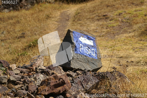 Image of Inca ruins in Pisac 