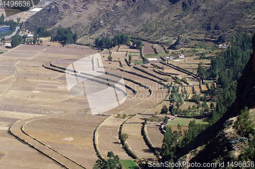 Image of Inca ruins in Pisac 