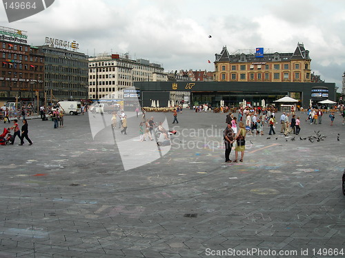 Image of Raadhusplassen in Copenhagen