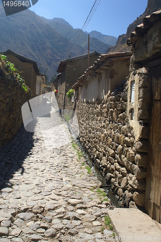 Image of ollantaytambo old inca town