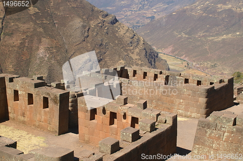 Image of Inca ruins in Pisac 