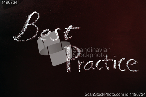 Image of Text of "Best Practice" 