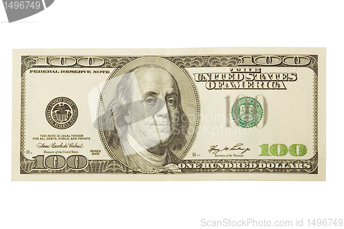 Image of One hundred dollar