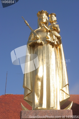 Image of Blessed Virgin Mary with baby Jesus