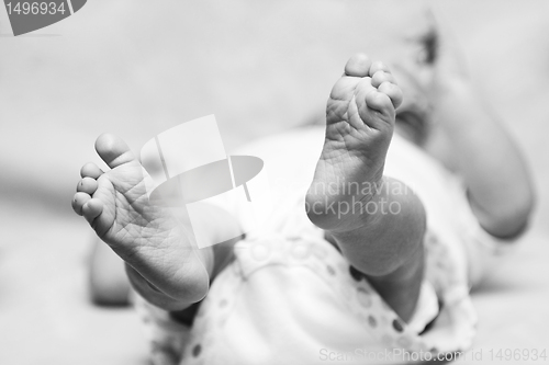 Image of Cute baby feet