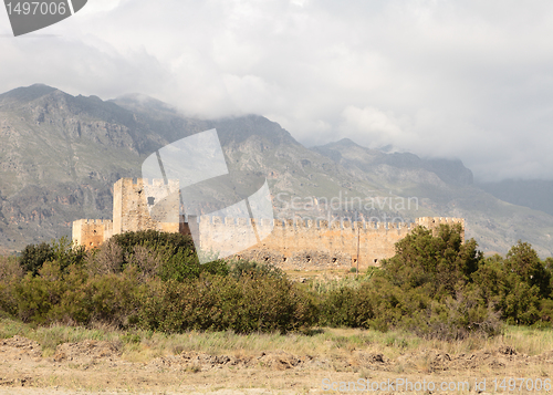 Image of Frangokastello fort on Crete