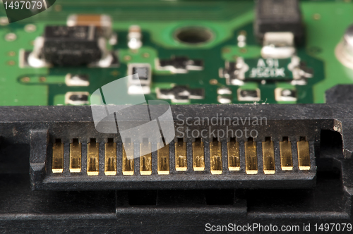 Image of Circuit board with chips 