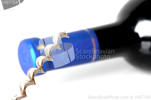 Image of wine and bottle opener