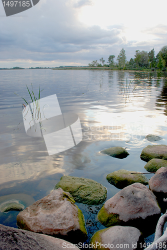 Image of Lake before the storm 