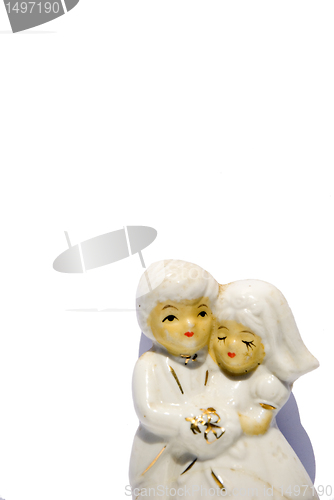 Image of Retro ceramic couple 