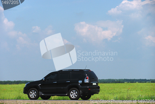 Image of car on a road