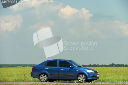 Image of car on a road