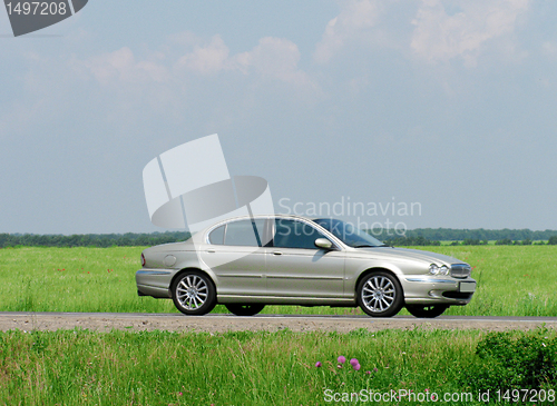Image of car on a road