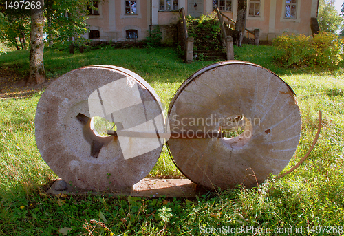 Image of Antique millstones 