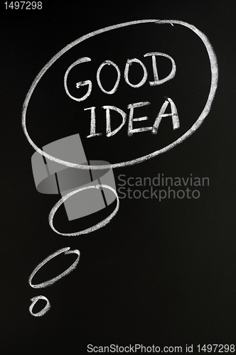 Image of Good idea concept