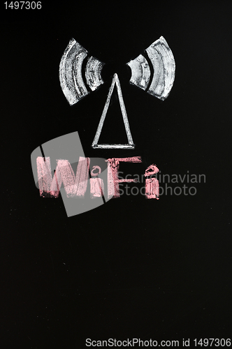 Image of Wifi signal sign