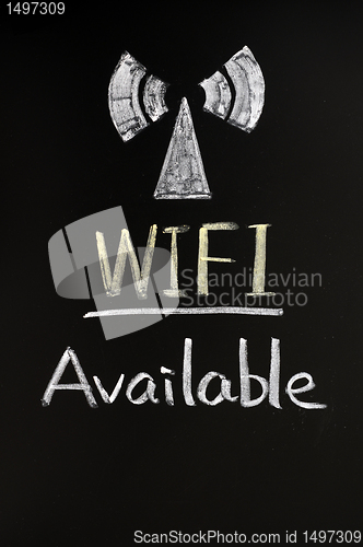 Image of Wifi signal sign