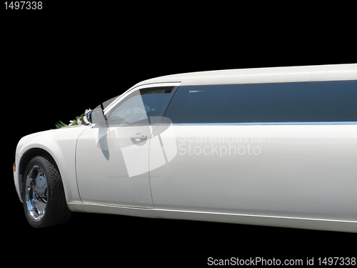 Image of wedding limo