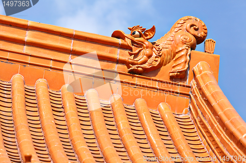 Image of Chinese temple roof