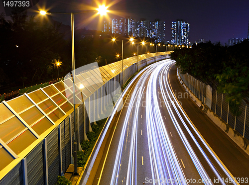 Image of Highway at night