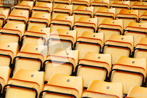 Image of seats in stadium