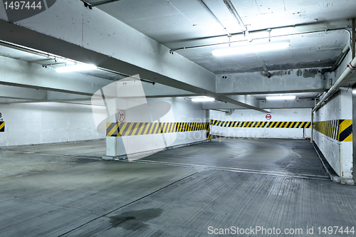 Image of garage car park