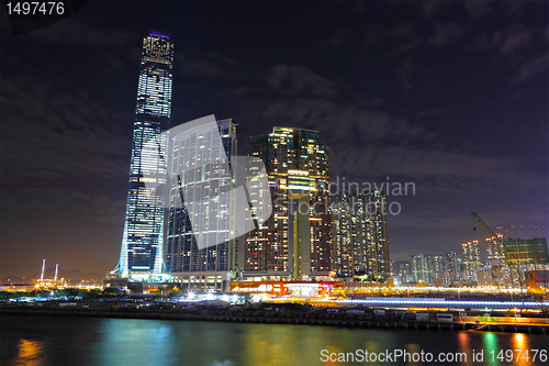 Image of kowloon at night