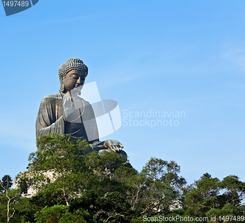 Image of Big Buddha in Hong Kong