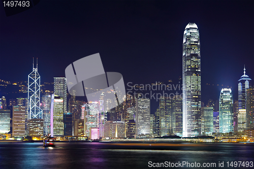 Image of Hong Kong night