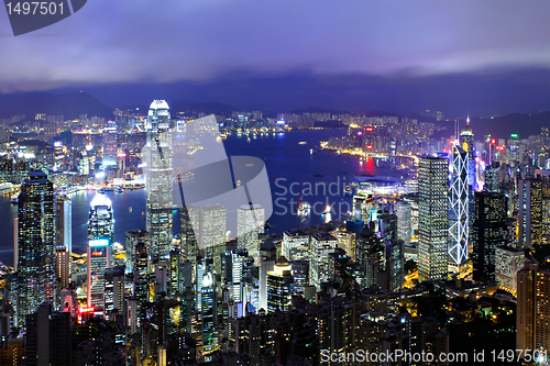 Image of Hong Kong night