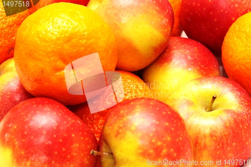 Image of Apples and tangerines