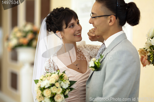 Image of The bride and groom