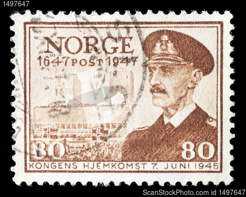 Image of Return of king Haakon VI