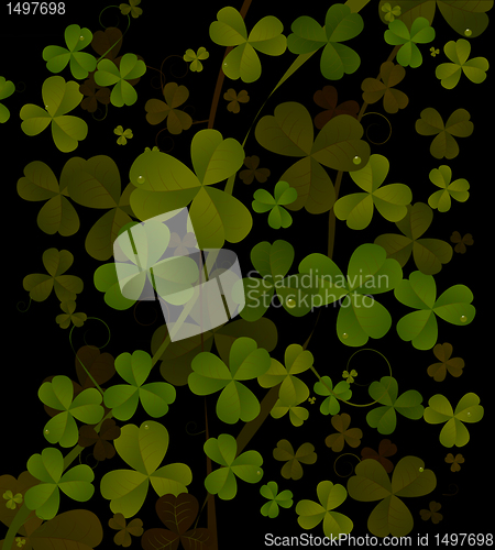 Image of St. Patrick's day abstract background