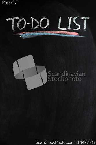 Image of To-do list