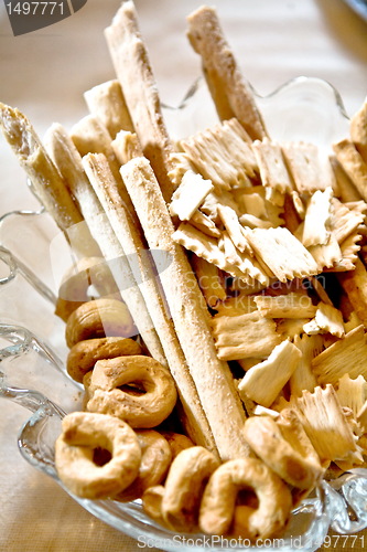 Image of Bakery products in basket