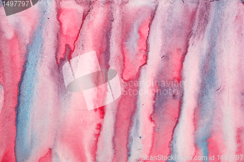 Image of Abstract watercolor background on paper texture 