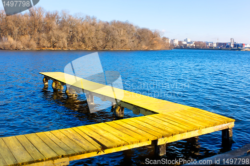 Image of Old wooden pier