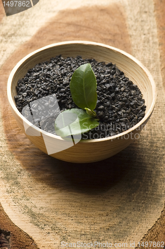 Image of Fresh and dried tea