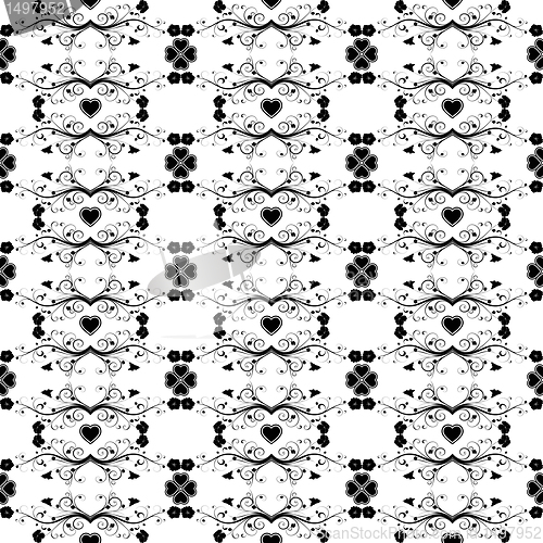 Image of Seamless floral pattern