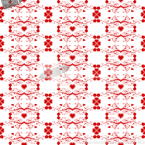 Image of Seamless floral pattern