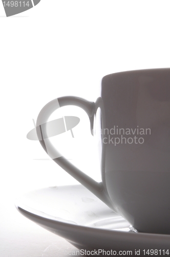 Image of cup and copyspace