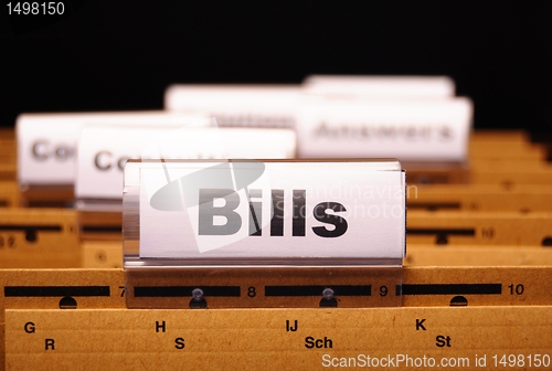 Image of bills