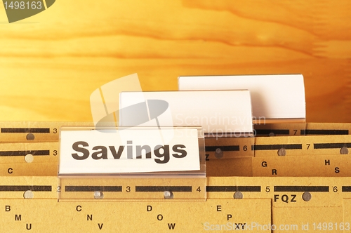 Image of savings