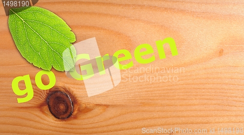 Image of go green